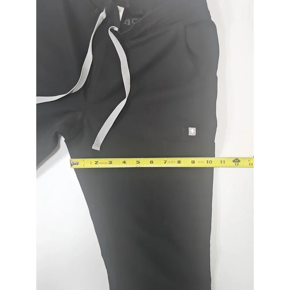 FIGS‎ Cargo Scrub Pants Utility Zip Pockets Drawstring Elastic Waist Women's XS